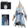 Genshin impacto nilou cosplay trajes jogo dança de lotuslight roleplay roupas de halloween feminino terno peruca
