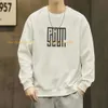 Yuvarlak Boyun Üstü Hisset Jimo Sweater Erkek Marka Marka Bahar ve Sonbahar 2023 Yeni Ruffian Yakışıklı Trend Gençlik Kat Erkekler