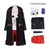 Cosplay Anime Monkey D Luffy Cosplay Costume Film Red Coat T Shirt Pants Adult Woman Man Outfit Hallowen Carnival Party Uniform Suit