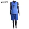 Blue Lock Cosplay piłka nożna Jersey Isagi Yoichi Chigiri Hyoma Football Training Suit Rolepaly Stroje