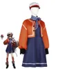 Costume de Cosplay inversé Regulus Apple, perruque, chapeau, lunettes, Anime institut Lorentz, tenue Orange et bleue, Costume d'halloween