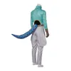 Le bizzarre avventure di Jojo Dio Diego Brando Costume cosplay con cappello e coda di dinosauro Anime Halloween Carnaval Gioco di ruolo OutfitCosplayCosplay