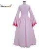 The Ancient Magus 'Bride Sier Lady Cosplay Costume Sily Cosplay Pink Dress Hat Cloak Suit Women Halloween Party CostumplayCosplay