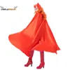 Cosplay cosplay wanda visão scarlet witch cosplay traje wanda maximoff cosplay traje feminino macacão roupas de halloween carnaval suitcosplay