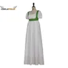 Cosplay Cosplay Regency-jurk Wit Vintage Victoriaans 18e-eeuws Baljurk Hoge taille Jane Austen-kostuum Cosplayjurk voor damesCosplay