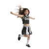Cosplay eraspooky dziewcząt cheerleaderka Halloweenowa koszula dla dzieci i spódnica fantazyjna sukienka purim cosplaycosplaycosplay