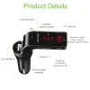 G7 CAR MP3 오디오 플레이어 충전기 무선 Bluetooth FM 송신기 키트 키트 모듈러서 삼성 휴대폰 22 LL 용 USB