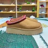 Womens Australia Designer Boots Tasman Tazz Sheepskin Shearling Platform Slippers Winter Shoes Classic Ultra Mini Snow Boot Suede Wool