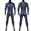 Cosplay Halloween Karneval Superheld Cosplay Arthur Curry Kostüm D Druck Zentai Held Overall Fancy Bodysuit