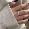 Anillo de circón con forma de estrella Irregular para hombres y mujeres, moda y personalidad, diseño pequeño, joyería versátil para parejas, novedad de 2023