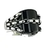 Weiya's Best-selling Jewelry, Trendy Pattern, Black Faced Zircon Ring