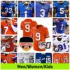 Anpassad Florida Gator Jersey 81 Aaron Hernandez Richardson15 Tim Tebow 22 Emmitt E.Smith 84 Kyle Pitts Trask Blue White College Jerseys Men Women Kids S-XXXL