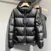 Mens Down Jackets 후드 디자이너 Warm Parka 스탠드 칼라 겨울 코트 크기 M-3XL