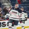 Anpassad sömnad herr ungdom uconn hockey hockey tröja ryan tverberg jake veilleux arsenii sergeev matt pasquale adam dawe logan terness matthew wood tröjor