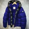 メンズスタイリストのパーカー冬パフジャケットファッションモンクレイアマヤコートダウンレディースコートカジュアルヒップホップストリートウェアサイズ/m/l/xl/2xl/3xl/4xl/5xl