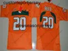 NCAA Hurricanes Football Jersey 15 Brad Kaaya 20 Ed Reed 26 Sean Taylor 47 Michael Irvin 52 Ray Lewis S-XXL