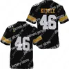 Camisa de futebol americano NCAA Iowa Hawkeyes George Kittle Spencer Petras Tyler Good