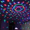 6 - 9 LED z MP3 Muzyka Głośnik Pilot Pilot Piękny Kryształ Magic Effect Light DMX Disco DJ Stage Lighting Play