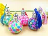 500pcs/lot Free Shipping 15ml Pumpkin Empty Essential Oil Bottle Roll On Polymer Clay Bottles Decoration with Tassel