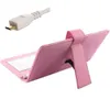 Caso Universal Micro USB Keyboard Stand Capas de couro com micro OTG Cable para 7 8 9 10,1 polegadas Android Tablet PC