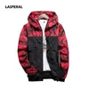 Wholesale- LASPERAL 2017 Autumn Men Hooded Sweatshirt Jacket Fashion Male Camouflage Jacket Casual Windbreaker Coats Sudaderas Outwear 5XL