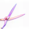 Lyrebird HIGH CLASS 5.5 INCH Professionele haarknipschaar Silvery Rainbow Japan haarschaar Pink Stone NIEUW