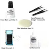 Partihandel-Individuell Falsk Eyelash Extension Set Kit Eyelashes Makeup Tool Pashes Lim + Lim Remover + Blandade Lashes + Lim Holder Stativ