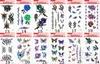 50 pcs/lot Temporary Tattoos Tattoo Stickers For Body Art Painting Waterproof Mix Designs Order A1-47