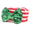 kerst baby meisjes glitter hoofdbanden groen rood schittering baby's kerstman haaraccessoires kinderen xmas hoofdband kinderen peuter haar ba8952862