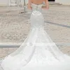 2016 New Hot Sale Fashion Trumpet/Mermaid Charming Sweep/Brush Train Strapless Crystal Lace Tulle Wedding Dresses 226