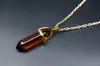 Necklace Pendants Healing Crystals Natural Fluorite Gems Stones Hexagonal Crystal Pointed Healing Reiki Chakra Pendant Beads Necklaces