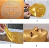 Máscara Facial Ouro Bio-Colágeno Máscara Facial Pó Cristal de Colágeno Máscara Facial Hidratante Antienvelhecimento Clareamento Máscaras Faciais Ouro presentes
