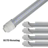 الولايات المتحدة الأمريكية الأسهم R17D أنابيب LED T8 8ft مصابيح أنبوب LED AC85-277V 45W 6000-6500K دبوس مزدوج SMD2835