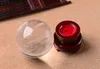 5060 mm Clear Crystal Ball Smelting Stone Crystal Sphere Crystal Healing Crafts 홈 다공 예술 선물 선물 1609845