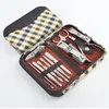 WholeLetwo New Gift Set Nail Clipper Kit Nail Care Set Pedicure Scissor Tweezer Knife Ear pick Utility Manicure Set Tools5398293