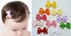 10st 2 "Wave Point Dot Hårbåge Klipp Baby Mini Hårbågar Grosgrain Ribbon Boutique Bowknot med Alligator Clip Headwear Tillbehör HD3346