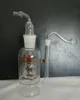 무료 배송 도매업 Panlong Big Mouth Glass Hookah / Glass Bong 내에서 새로운 색상, 선물 액세서리