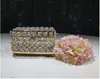 Crystal Beaded Jewelry Box for wedding decoration