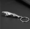 ny Jaguar Nyckelring Nyckelring Ny 3D Nyckelring Legering djur nyckelring