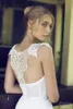 Riki Dalal 2015 Caduta nuziale degli abiti da sposa con merletto staccabile Bolero perline elegante del manicotto della protezione chiffon lungo una linea di abiti da sposa