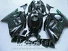 Free Tank motorcycle parts for HONDA fairings CBR600 F3 1995 1996 green flames in black CBR 600 f3 95 96 fairing kit