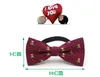 Korean Silk Baby Bow Ties jacquard Children's bowtie Adjust the buckle Men's bowknot 49 colors Neck Tie Occupational tie for Christmas Gift
