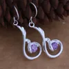 Fashion (Jewelry Manufacturer) 40 pcs a lot Elegant earrings 925 sterling silver jewelry factory price Fashion Shine Earrings AE010