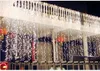 150LEDs 3M*1M Curtain String Lights Garden Lamps New Year Christmas Icicle Lights Xmas Wedding Party Decorations