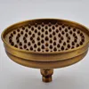 도매 및 소매 무료 배송 Antique Brass 8 "Rainfall Shower Faucet 샤워 헤드 교체