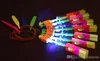 Fantastisk blinkande LED -pilrakethelikopter roterande flygleksaker tänds för barnfest leksak LCA913902235