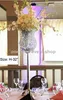 Vaso Cilindro Trasparente In Vetro Decoro Fiore Alto 123 Vaso Per Centrotavola Matrimonio