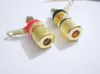 20 PCS Ligação Pós Audio Amplificador terminal Banana Plug Jack