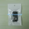 Liten 8 * 13cm (3.1 * 5.1 ") Klar vit pärla plast Poly Opp Packing Zipper Lock Retail Packages Smycken Mat PVC Plastpåse