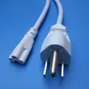 T8 T5 connector double end 2ft 3ft 4ft 5ft 6ft power cords with switch US EU AU Plug for integrated led tube lights